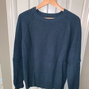 Bonobos wool sweater green/blue Size Large